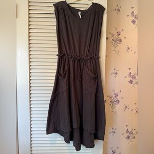 Daily Practice From Anthropologie Sleeveless Tee Dress with Pockets in Size XS